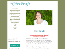 Tablet Screenshot of hjartkraft.se